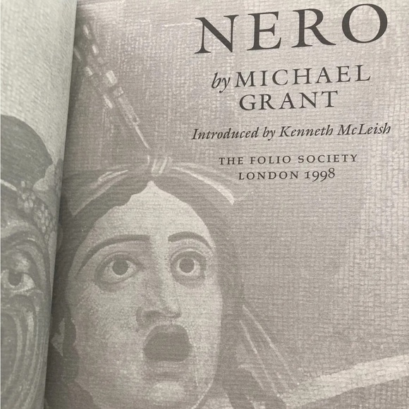 Nero Michael Grant The Folio Society 1998 Illustrated Kenneth McLeish Slipcase. - Picture 5 of 6